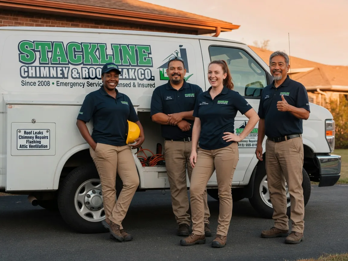 Chimney flashing repair company in Gladstone, MI